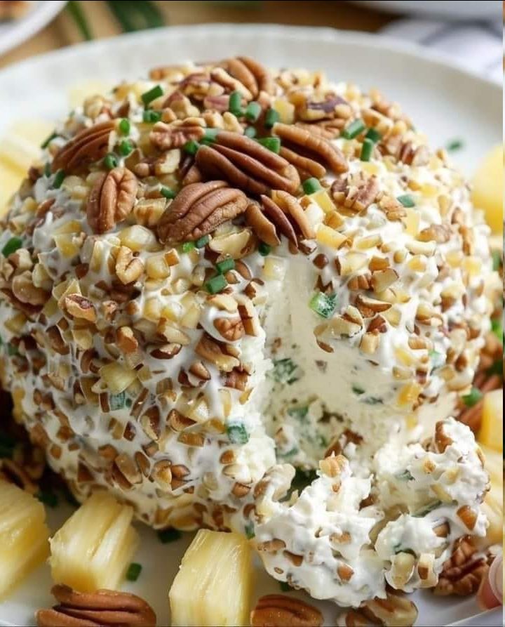 Cheeseball all’Ananas