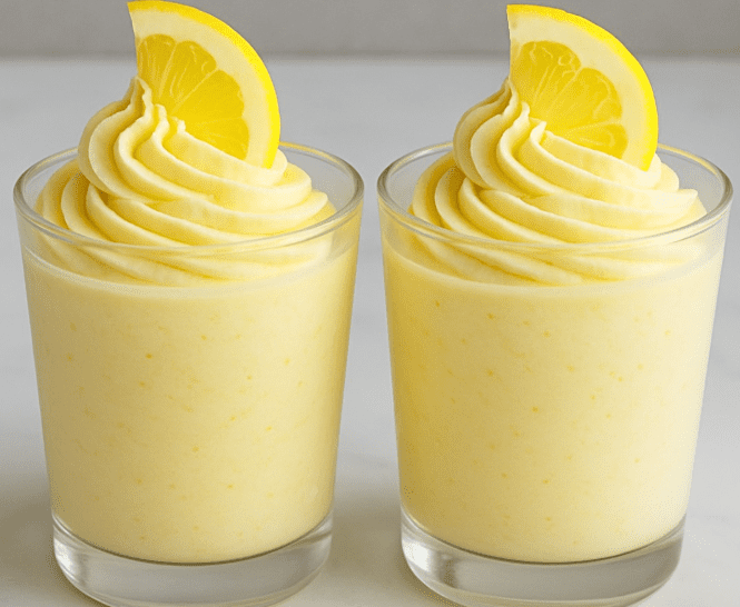 Mousse al limone extra cremosa