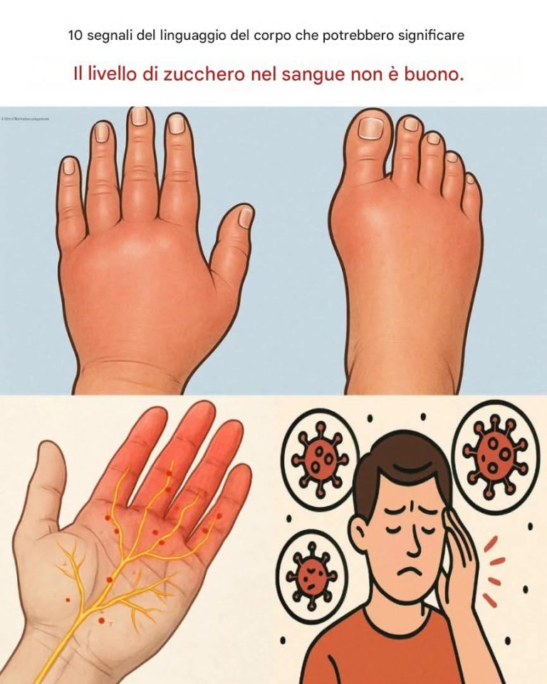 Segnali fisici che potrebbero indicare uno squilibrio nella glicemia