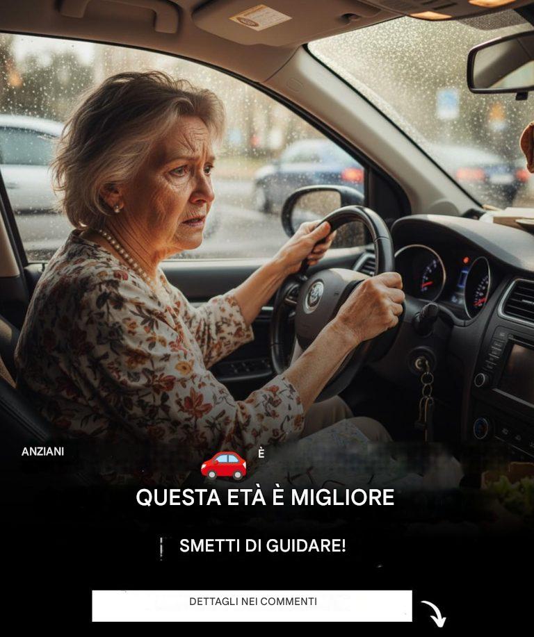 Guida: l’età in cui si consiglia vivamente alle persone anziane di non continuare a guidare