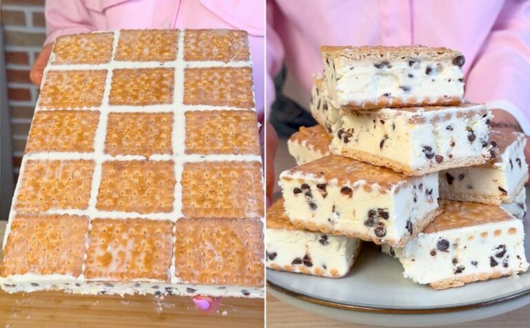 Gelato sandwich al biscotto con 4 ingredienti
