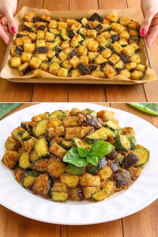 Melanzane e zucchine così buone che sembrano fritte
