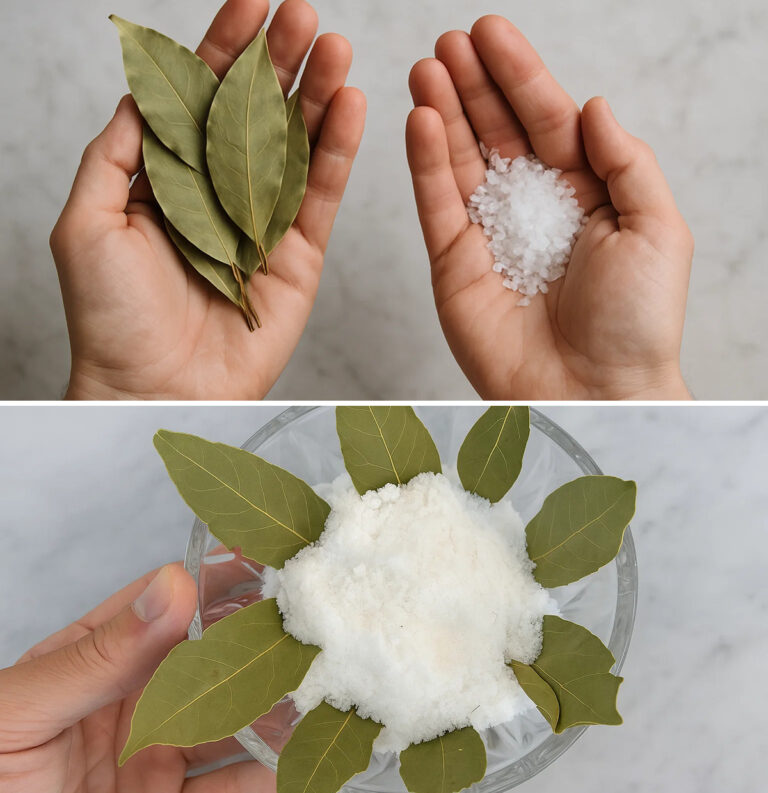Foglie di alloro e sale: un antico rimedio che vale oro