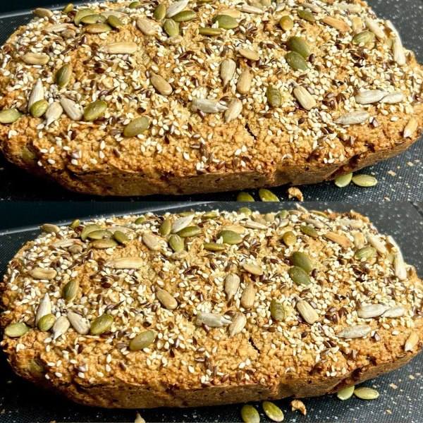 Pane di farina d’avena per la colazione dietetica
