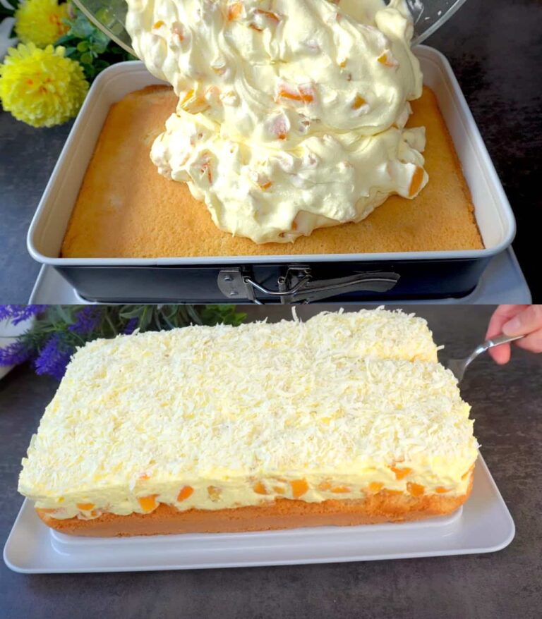 Torta Fanta con crema paradiso
