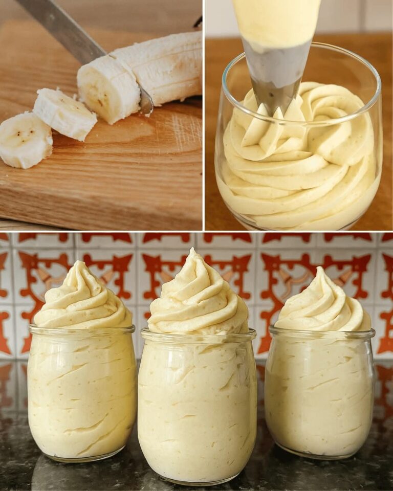 Mousse di banana pronta in 5 minuti: il miglior dessert italiano