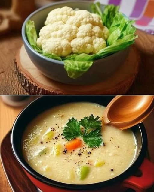ZUPPA DI CAVOLFIORE PER DIMAGRIRE