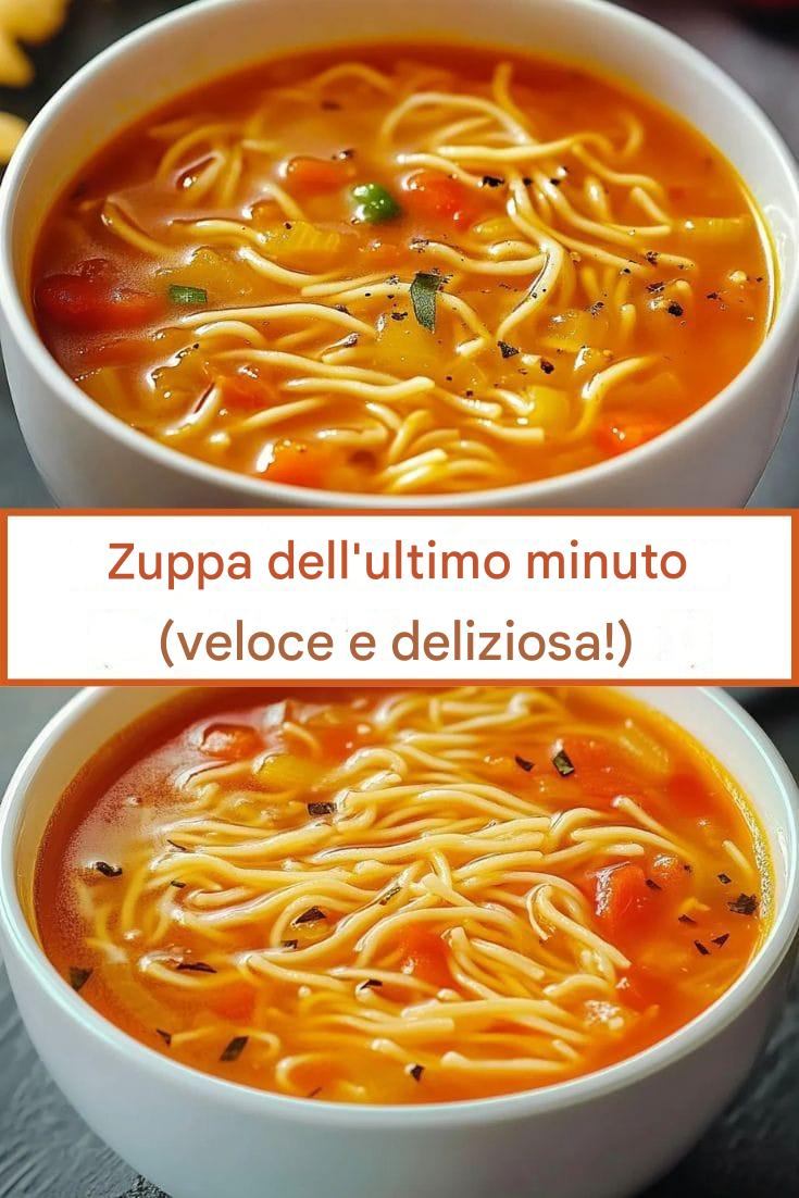 Zuppa dell’ultimo minuto