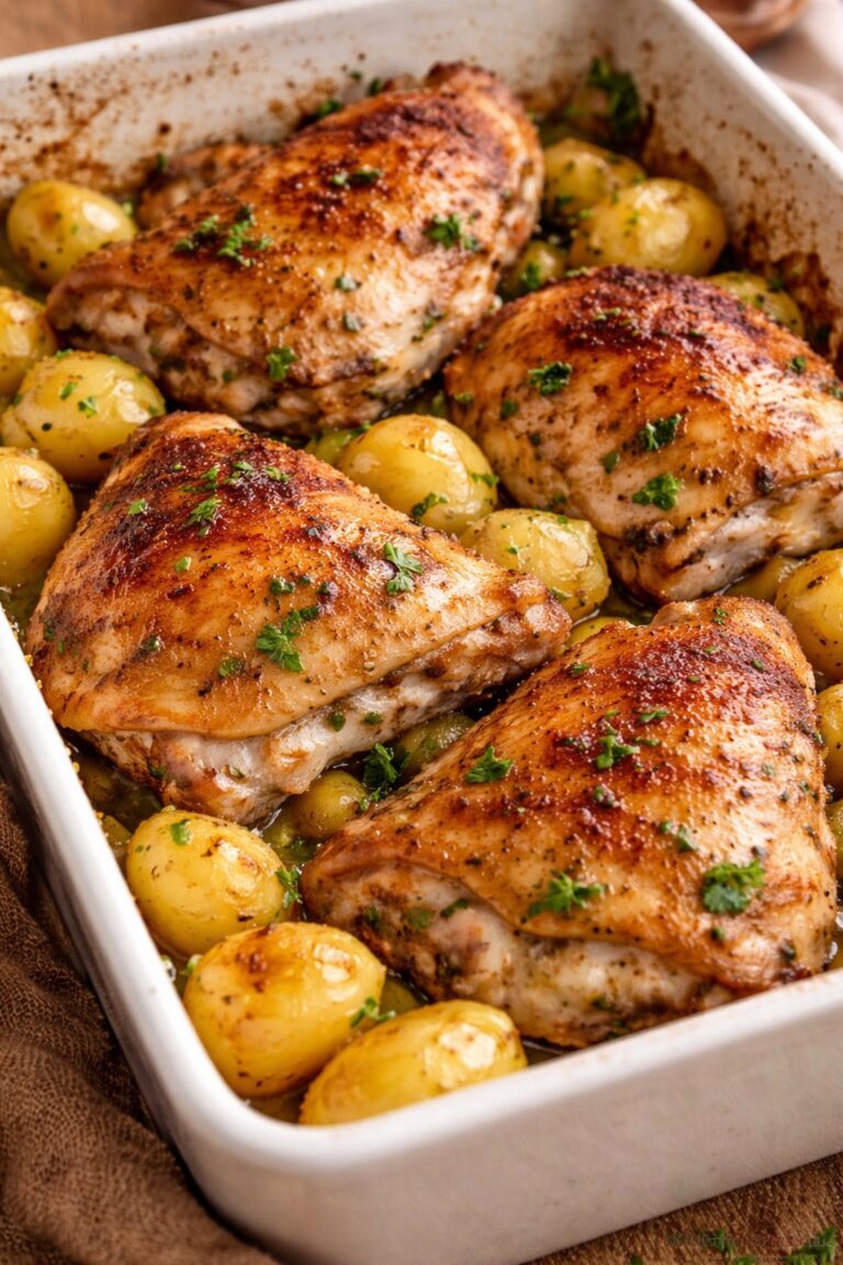 Pollo asado al limón