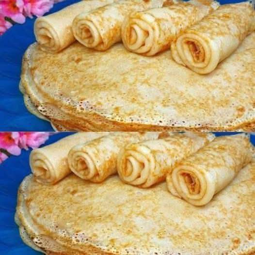 Frittelle sottili senza latte e uova – pronte in 5 minuti