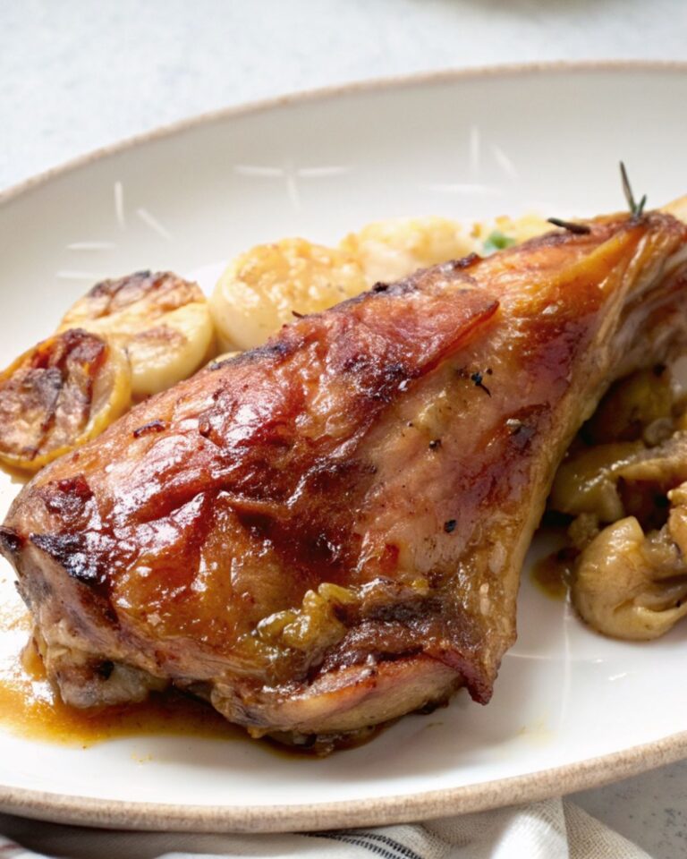 Cosciotto d’agnello arrosto