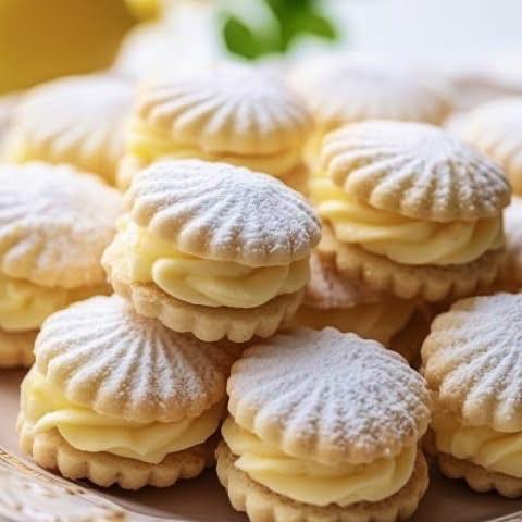 Biscuits sablés alla crema di limone