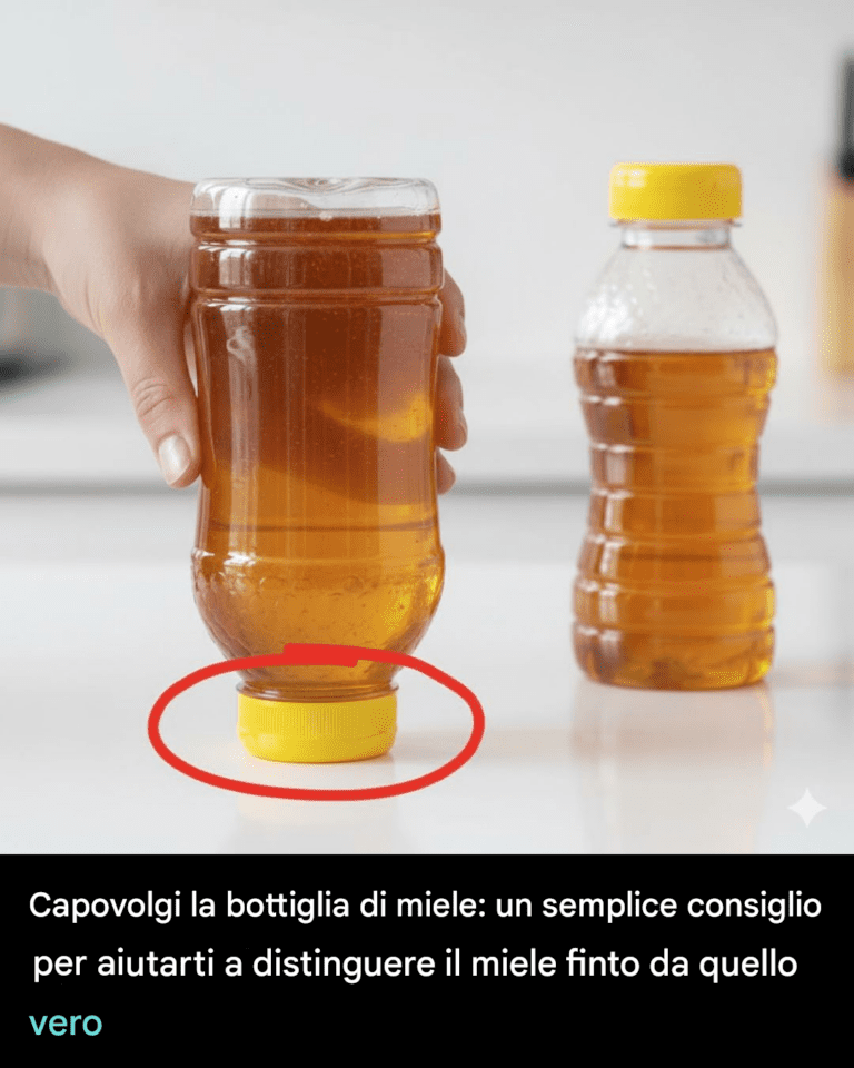 Capovolgi la bottiglia di miele