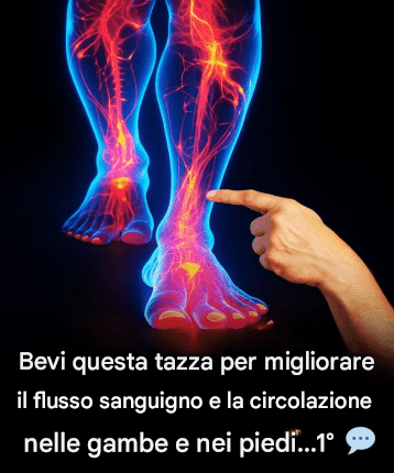 Tisana per migliorare il flusso sanguigno e la circolazione nelle gambe e nei piedi