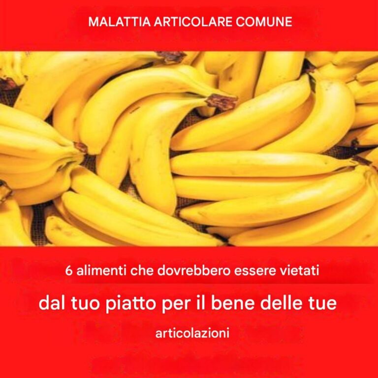 I 6 peggiori alimenti da evitare assolutamente se si soffre di osteoartrite