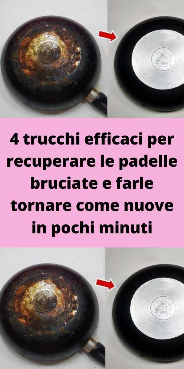 Come ripristinare la lucentezza di una padella bruciata in 5 minuti: i due ingredienti segreti