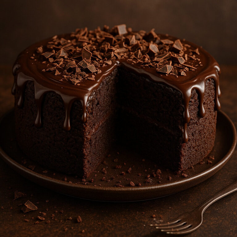 Torta al cioccolato umida